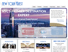 Tablet Screenshot of newyorkguest.com
